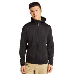 Timberland Belknap Mountain Hooded Fleece Full Zip Jacket Hoodie (Black, S) NWT